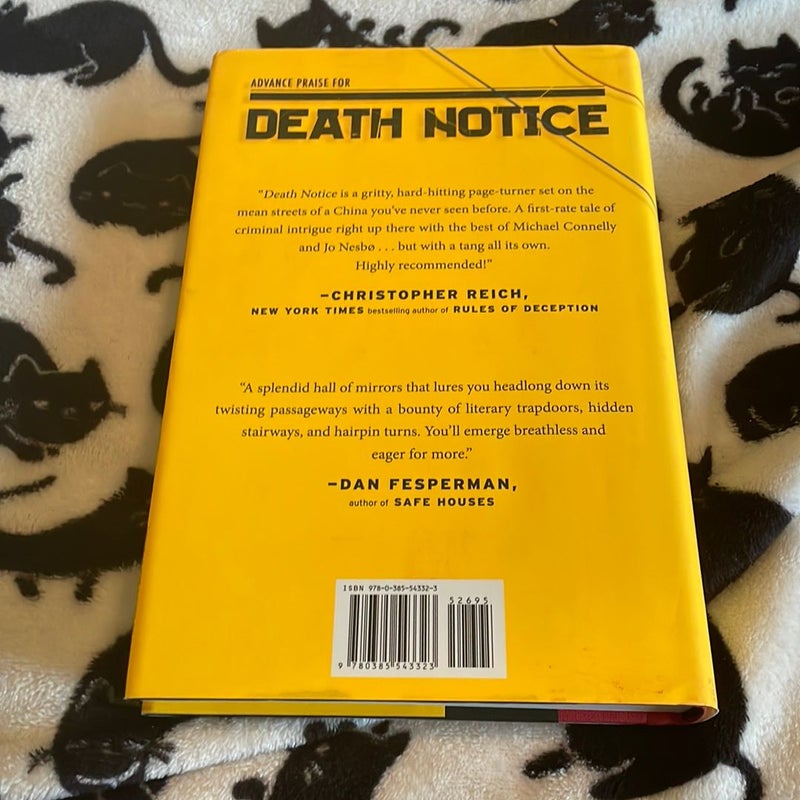 *FIRST EDITION* Death Notice