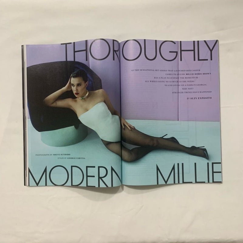 Vanity Fair Millie Bobby Brown  “Life After Strange” Issue March 2025 Magazine