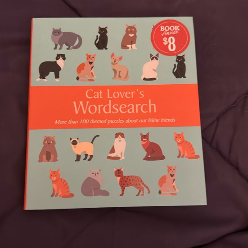 Cat Lover’s Word Search