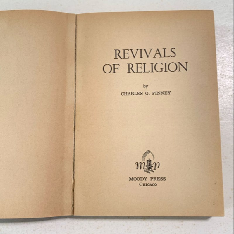 Revivals of Religion 