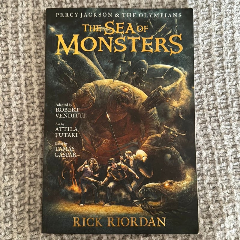 Percy Jackson and the Olympians Sea of Monsters, the: the Graphic Novel