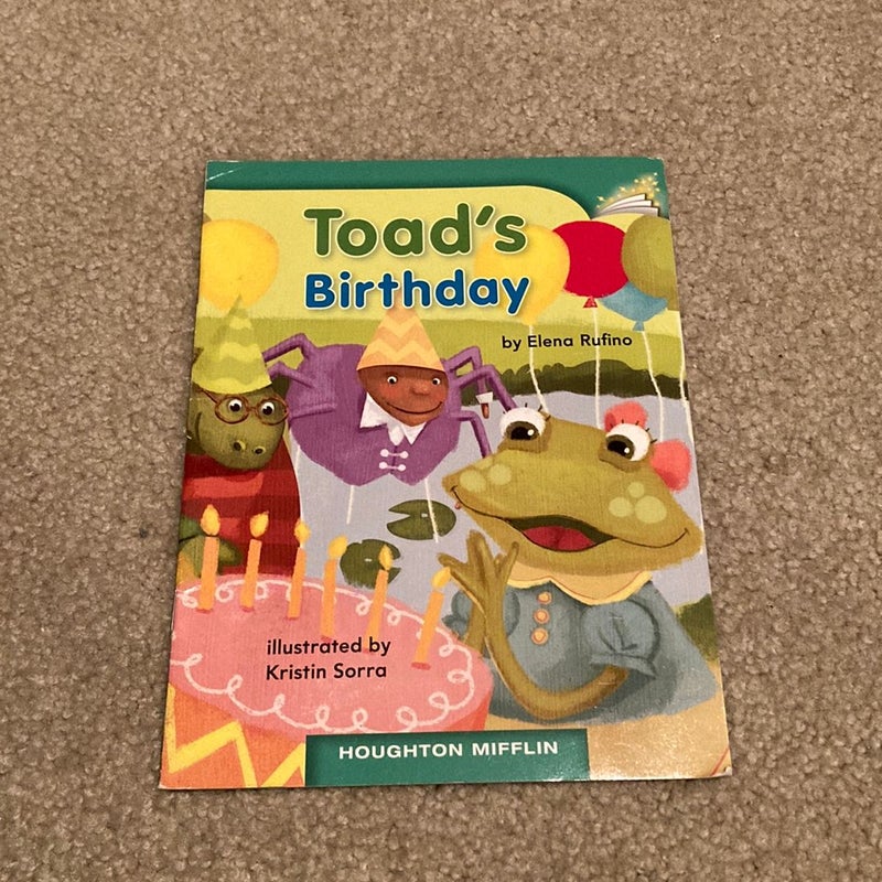 Toad’s Birthday