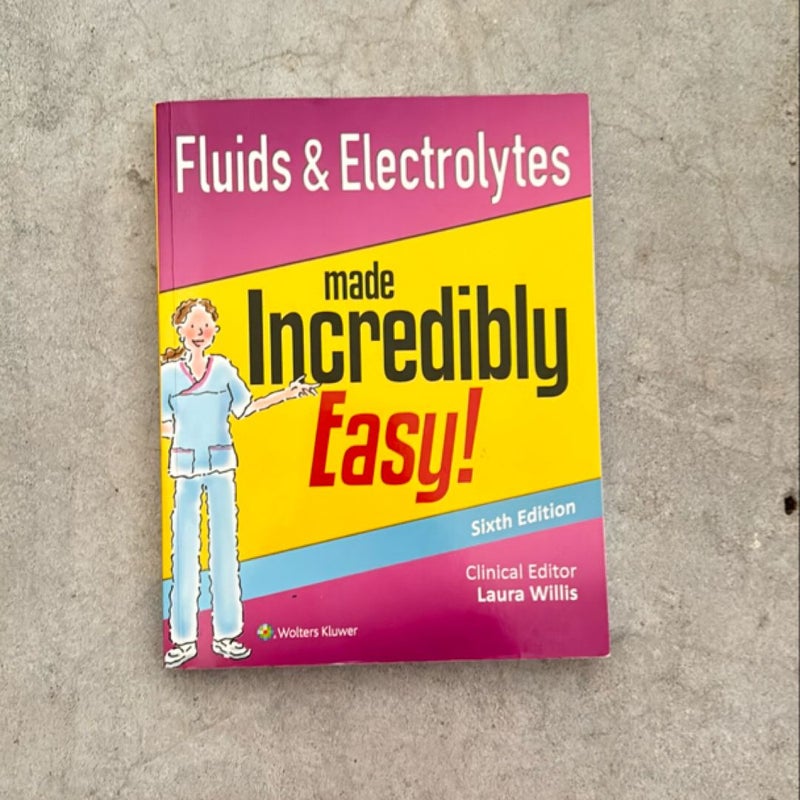 Fluids & Electrolytes made incredibly easy!