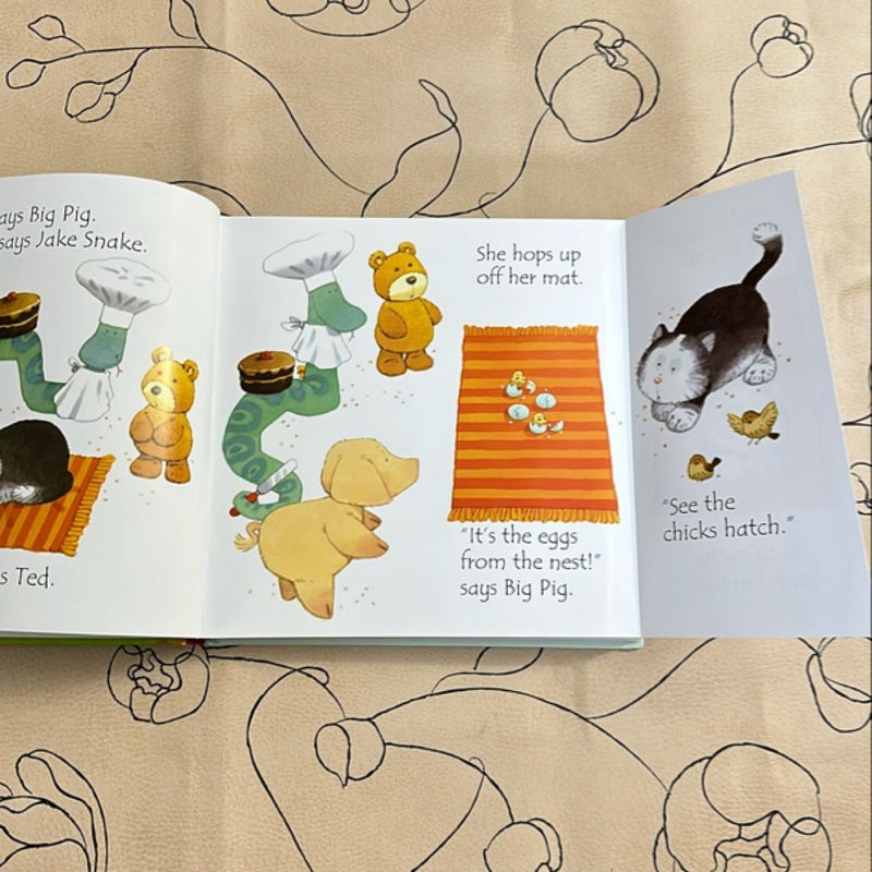 Usborne Phonics Readers Ted and Friends