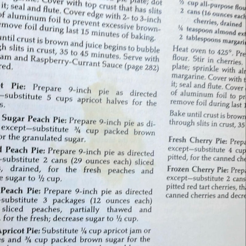 Betty Crocker's Cookbook