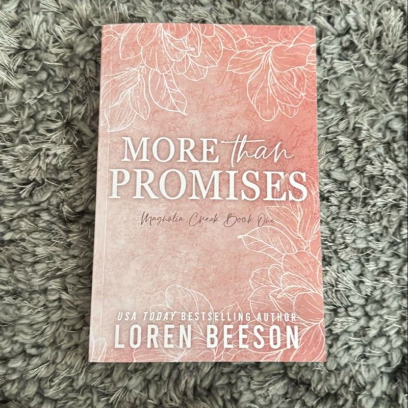 More Than Promises SIGNED