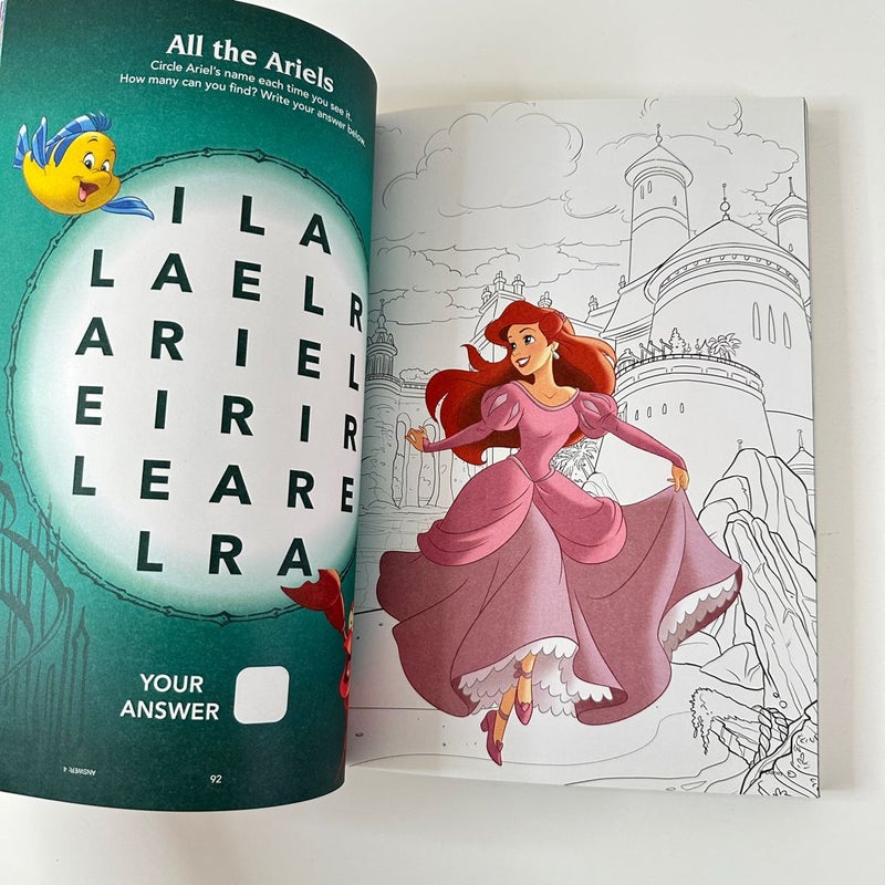 Disney Princess Smile, Sparkle and Shine Activity Book