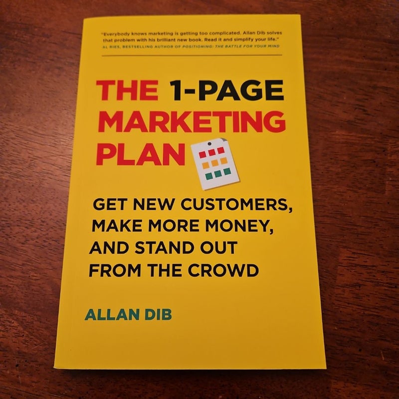 The 1-Page Marketing Plan