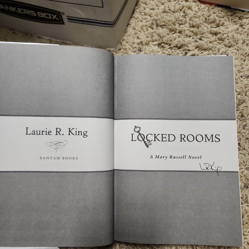 Locked Rooms ~ SIGNED 