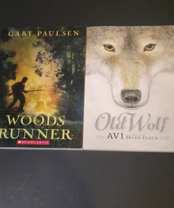 Old Wolf and Woods Runner  2 Bundle for Young Adults 