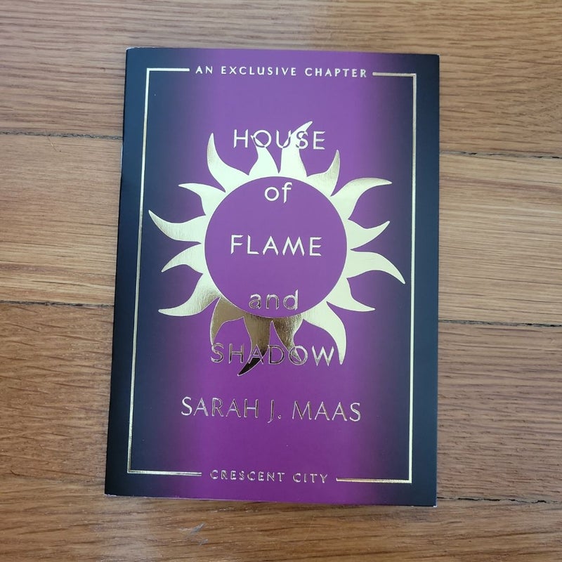 House of Flame and Shadow Booklet (Ember and Randall)