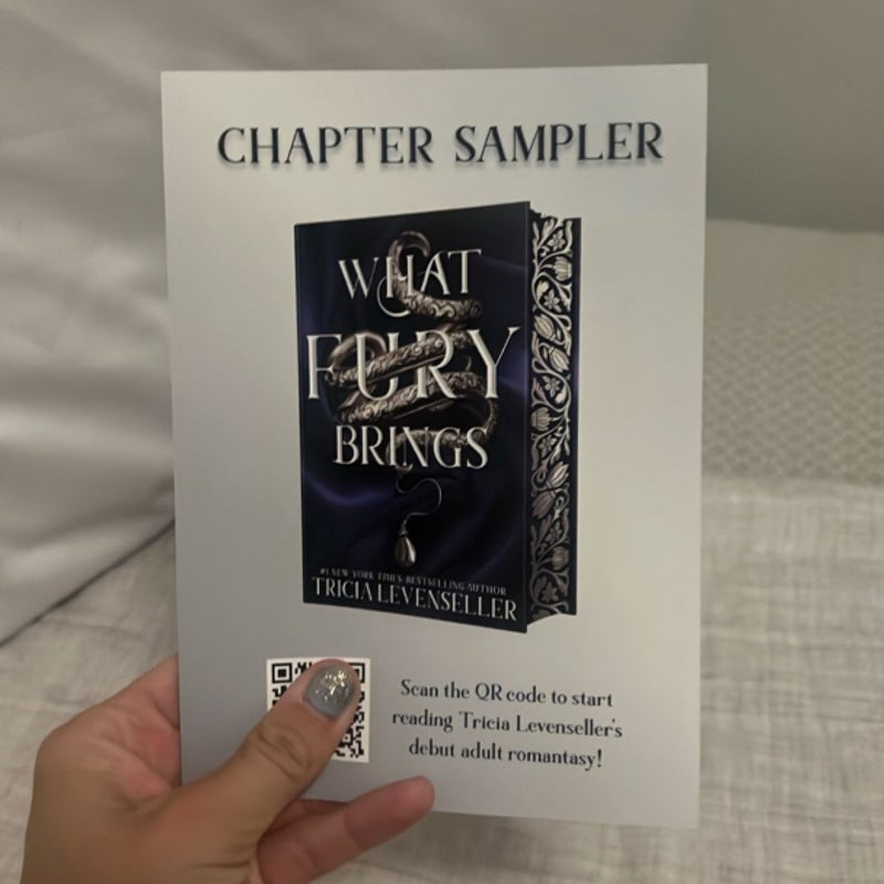 What Fury Brings Chapter Sampler Card