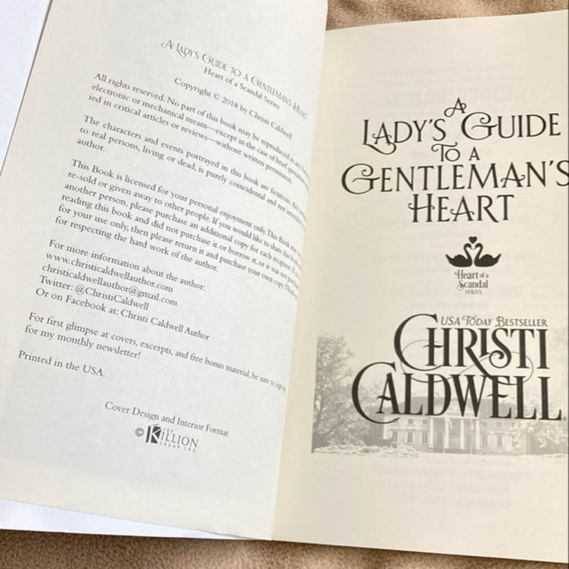 A Lady's Guide to a Gentleman's Heart