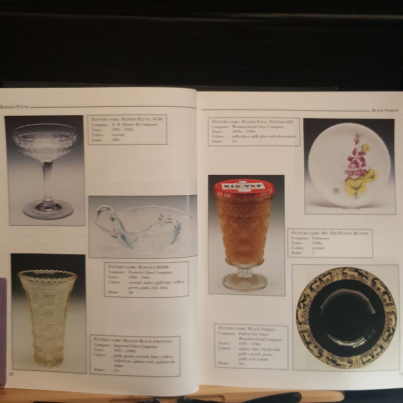 Florences' Glassware Pattern Identification Guide by Gene Florence