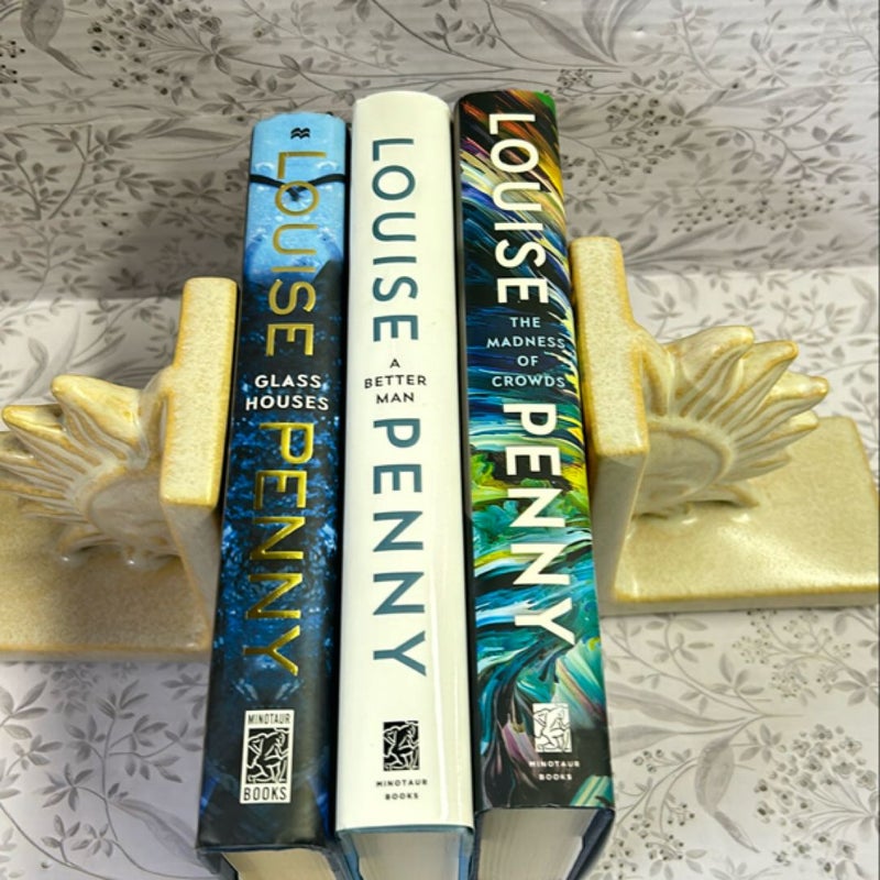 Louise Penny 3 Hardcover Bundle