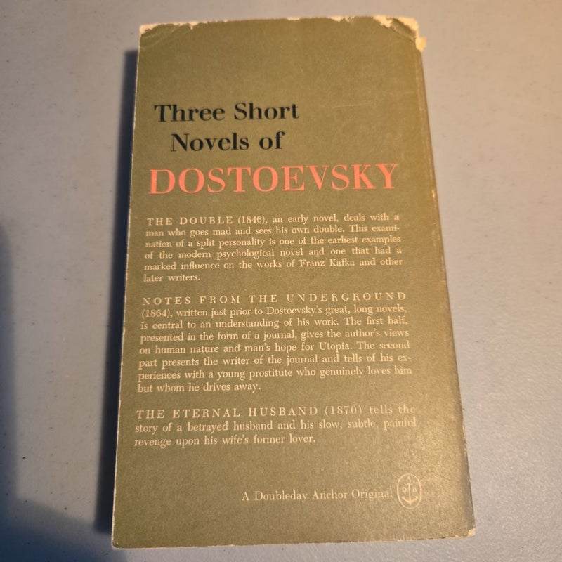 Three Short Novels Of Dostoevsky
