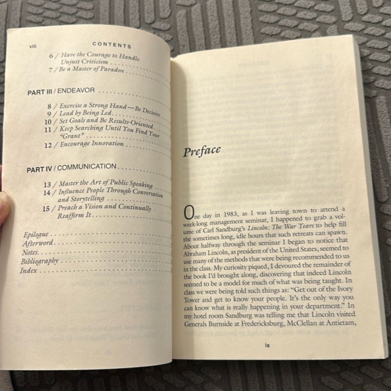 Lincoln on Leadership