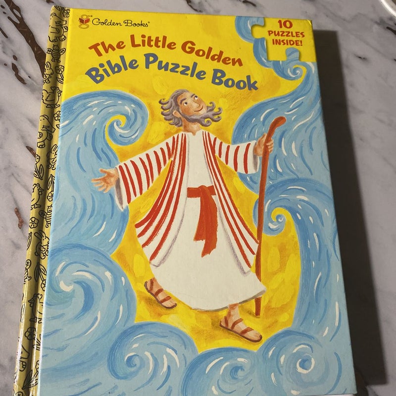 The Little Golden Bible Puzzle Book