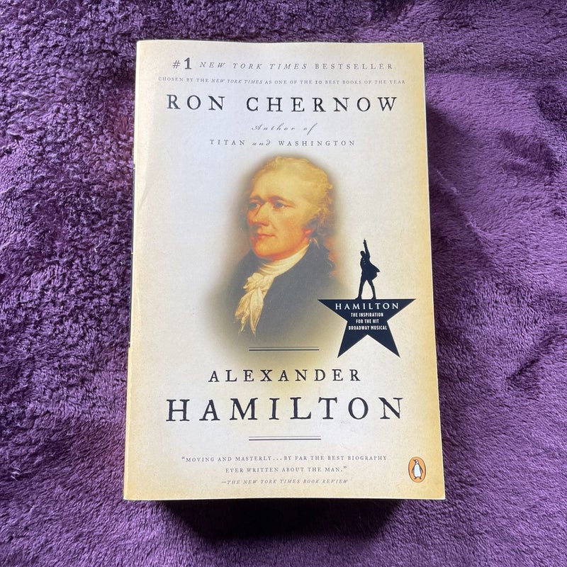 Alexander hamilton ron online chernow hardcover