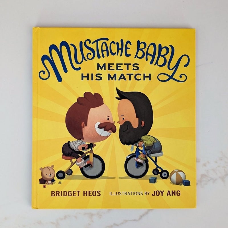 Mustache Baby Meets His Match