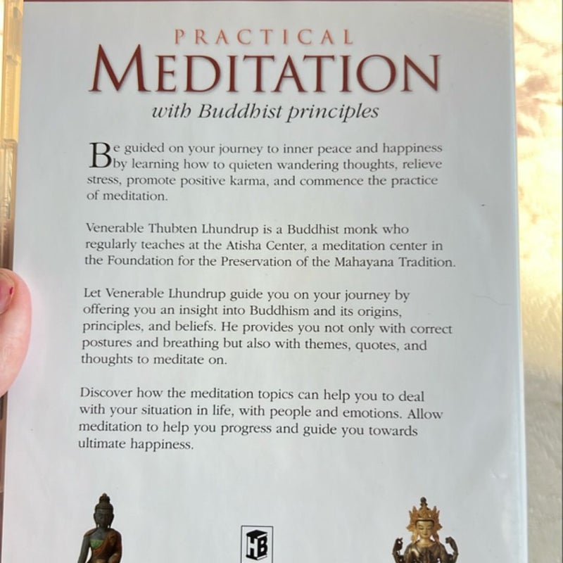 Practical Meditation with Buddhist principles book and dvd