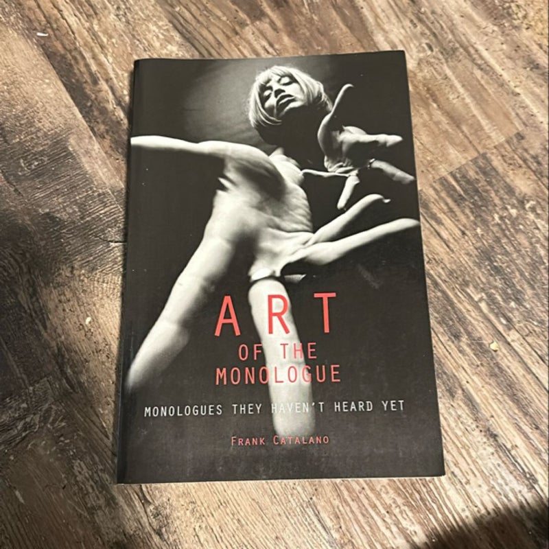 The Art of the Monologue