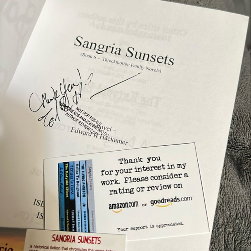 Sangria Sunsets *signed*