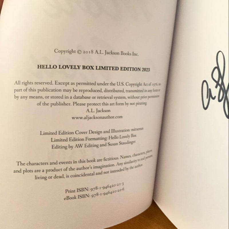 More of You (Hello Lovely Edition, Hand Signed)