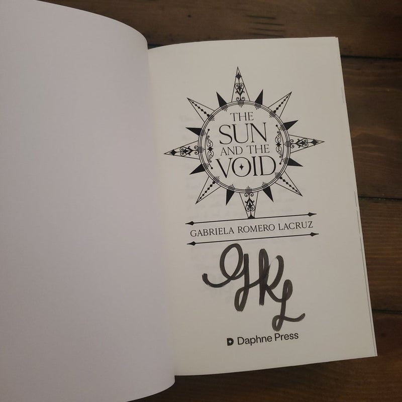 The Sun and the Void (signed Illumicrate edition)