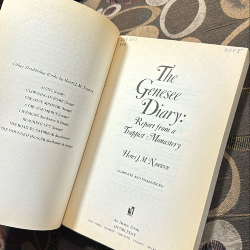 The Genesee Diary