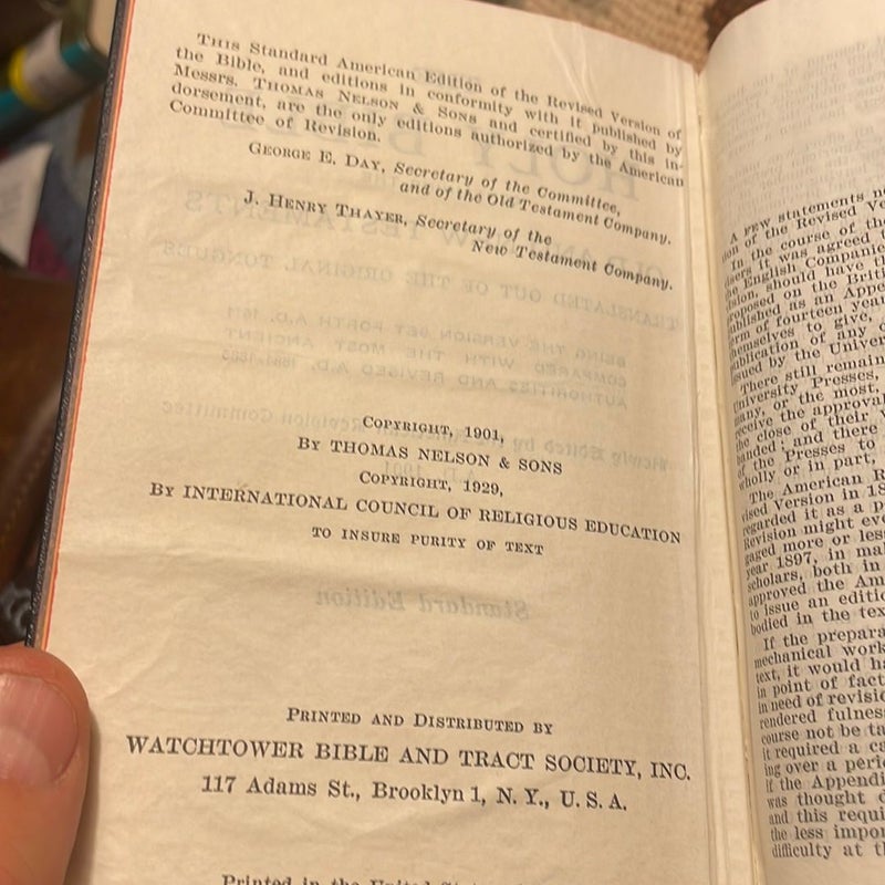 Holy Bible (1929 American Standard Version)
