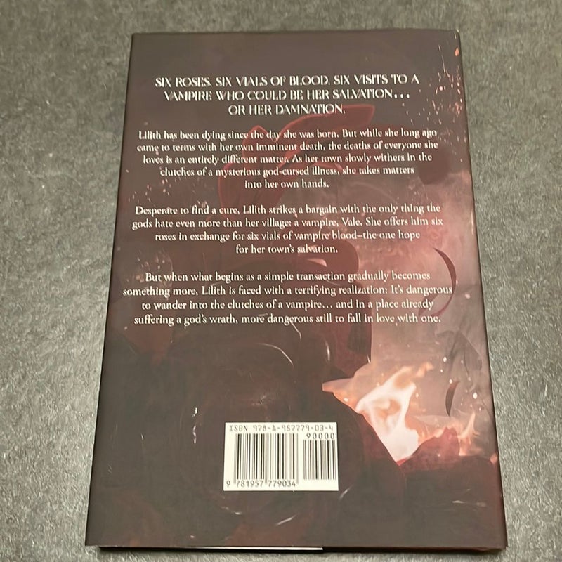 Six Scorched Roses