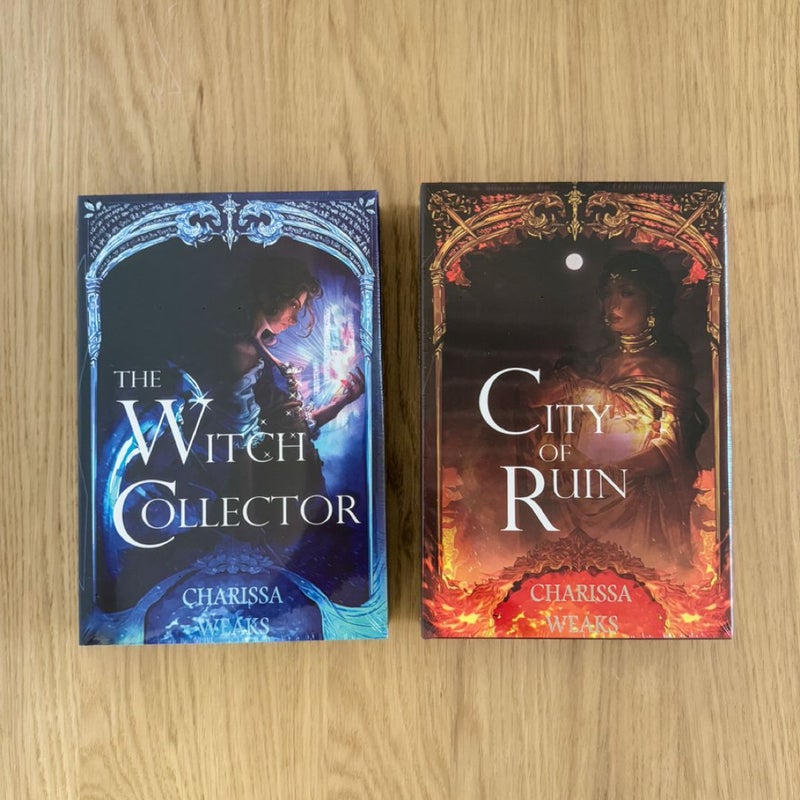 The Witch Collector & City of Ruin SIGNED, SEALED *Arcane Society Exclusive Editions*