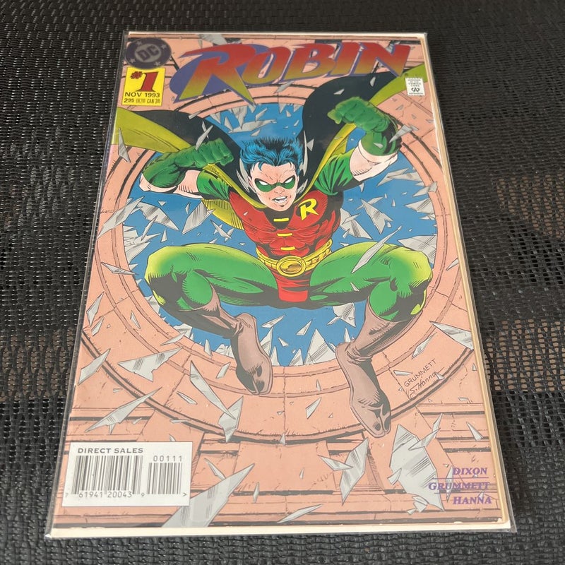 Robin, #1, Collectors Edition Foil Embossed Cover
