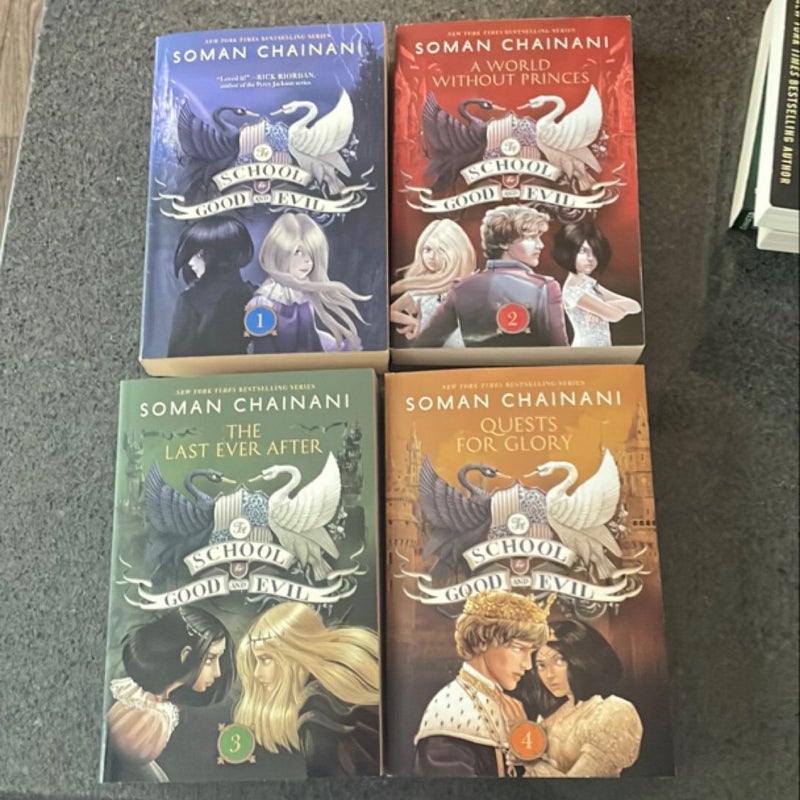 The School for Good and Evil Books 1-4 Paperback Box Set