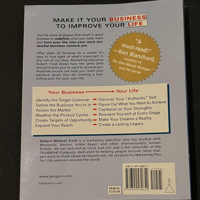 A Marketing Plan for Life