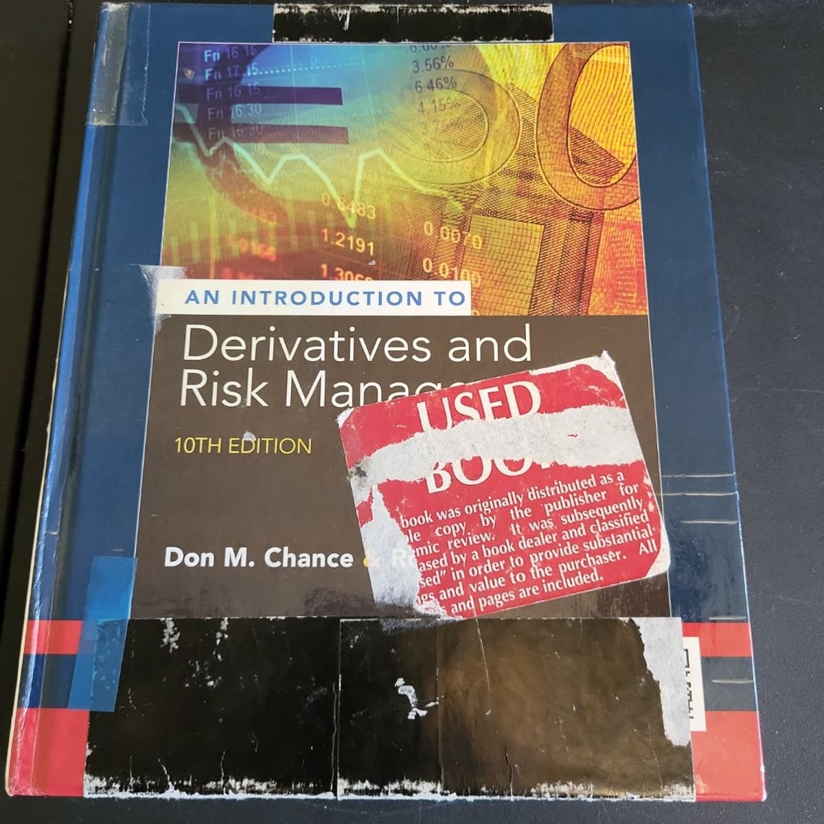 Introduction to Derivatives and Risk Management by Don M. Chance ...