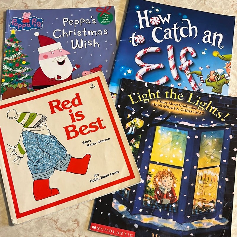 Christmas & Winter Picture Book Bundle of 4 Books 