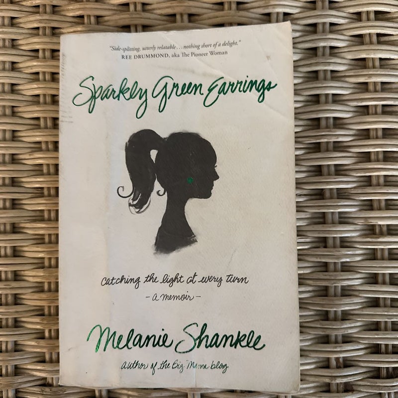 Sparkly Green Earrings