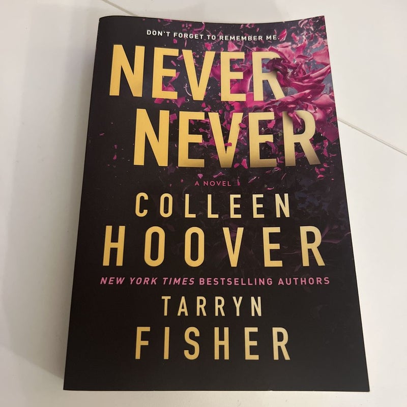 Never Never - by Colleen Hoover & Tarryn Fisher (Paperback)