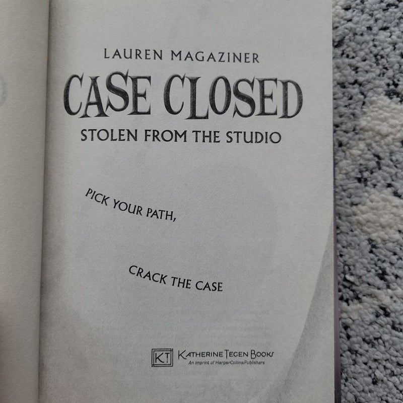 Case Closed #2: Stolen from the Studio