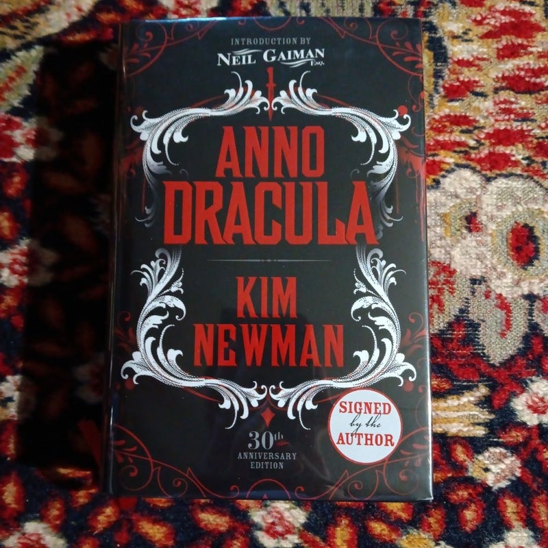 Anno Dracula Signed 30th Anniversary Edition