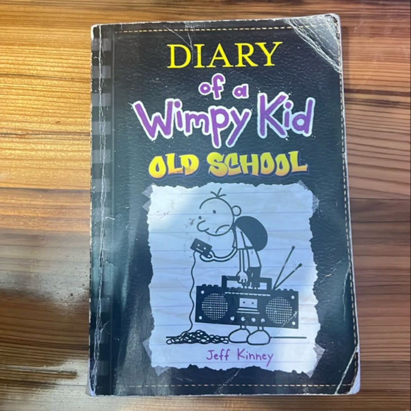 Diary of a Wimpy kid old-school