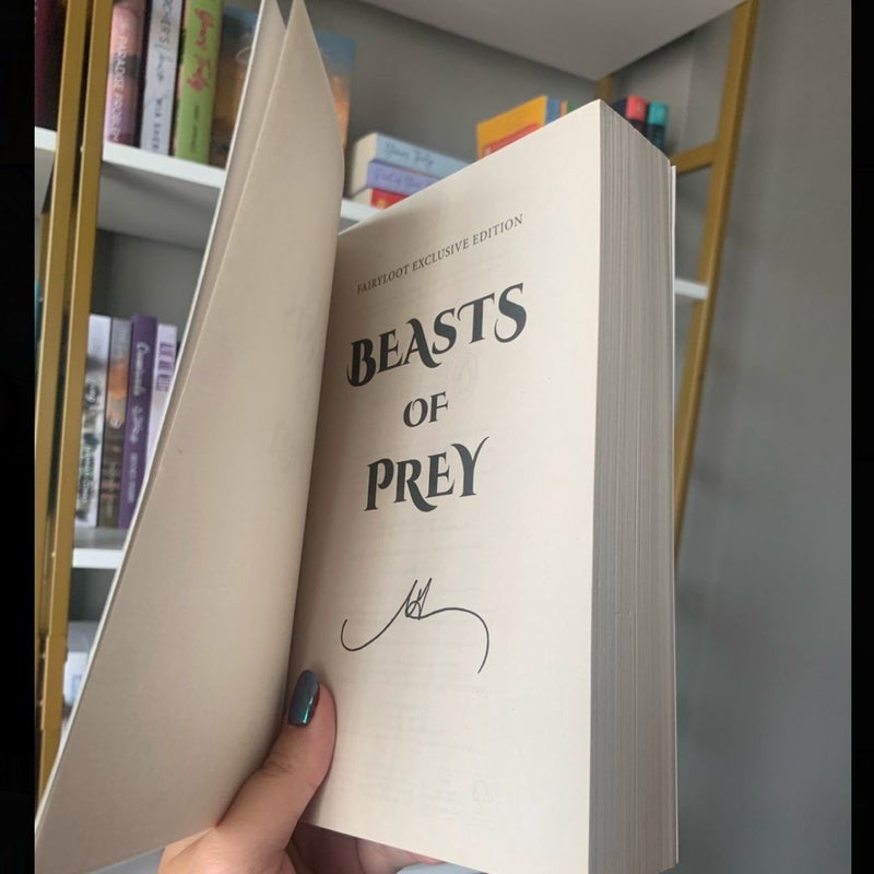 Fairyloot Exclusive Edition Beasts of Prey