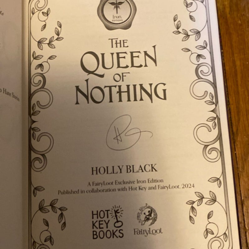 The queen of nothing fairyloot
