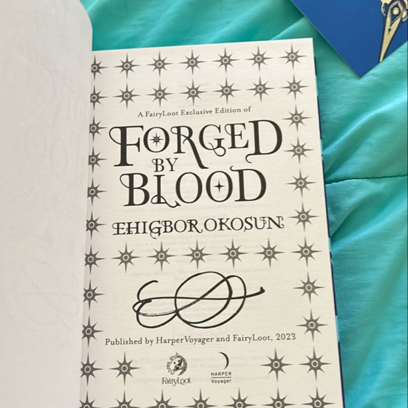 Forged by Blood (Fairyloot Edition)