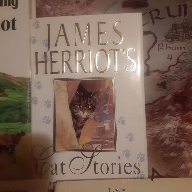 5 James Herriot hardcover All Creatures Great and Small book lot 