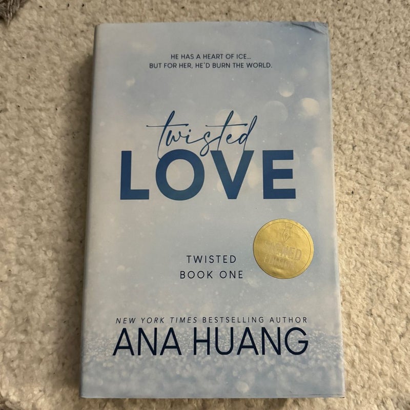 Twisted Love by Ana Huang, Hardcover, twisted love ana huang español
