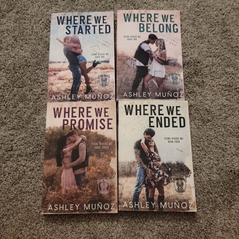 Where We Started (****Stone Riders MC 4 book bundle)***