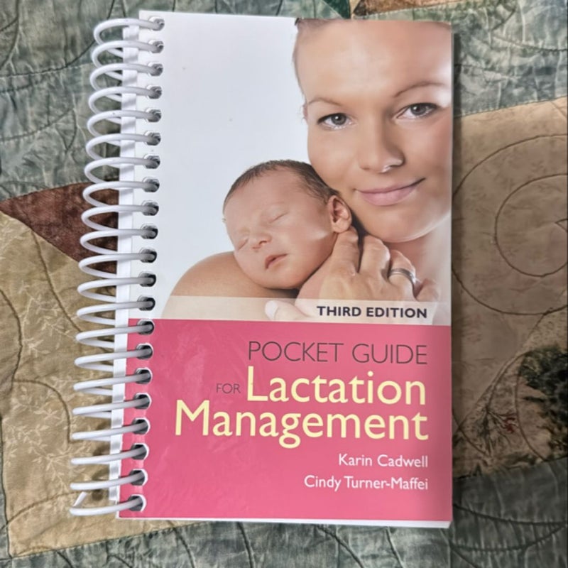 Pocket Guide for Lactation Management